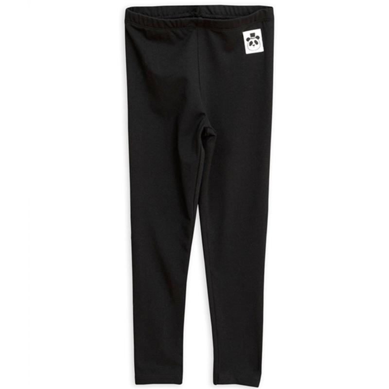 Black Basic Leggings   Str. 56 62 fra Mini Rodini