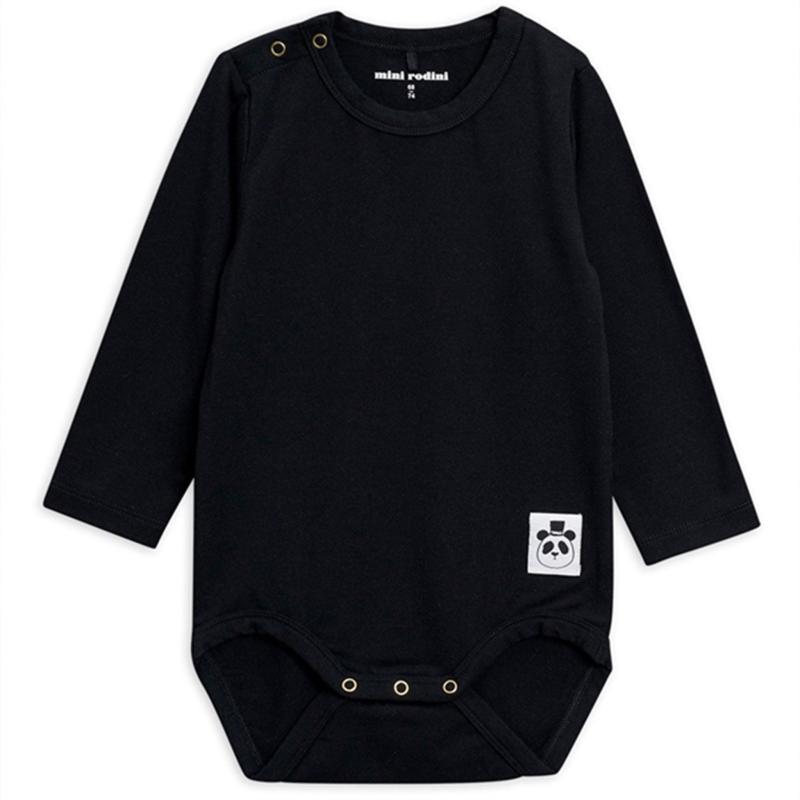 Black Basic Body   Str. 68 74 fra Mini Rodini