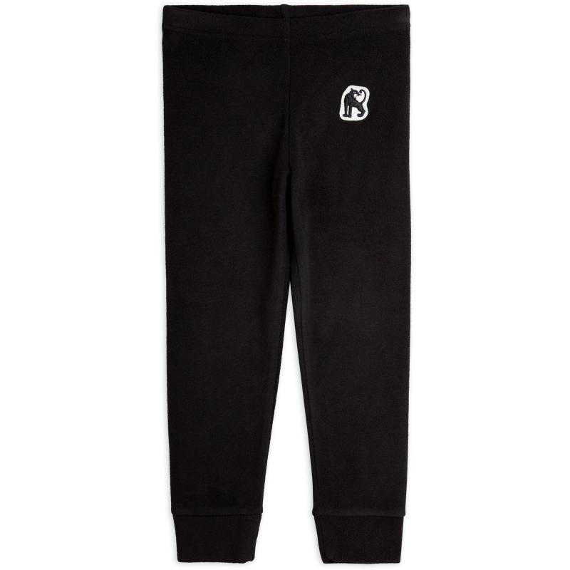 Black Microfleece Bukser   Str. 104 110 fra Mini Rodini