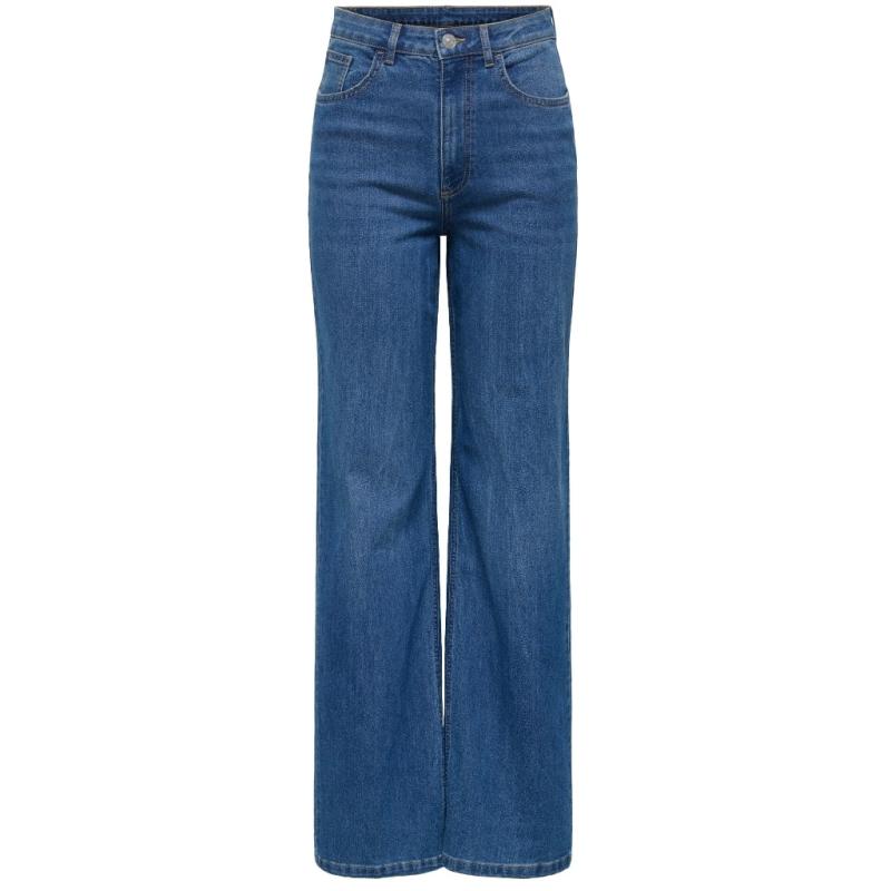 Dame Jeans Onlmishy  Medium Blue Denim fra Only hos Klædeskabet.dk 5715722764042
