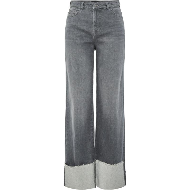 Dame Jeans Pcpil  Grey Denim fra Pieces hos Klædeskabet.dk 5715672752731