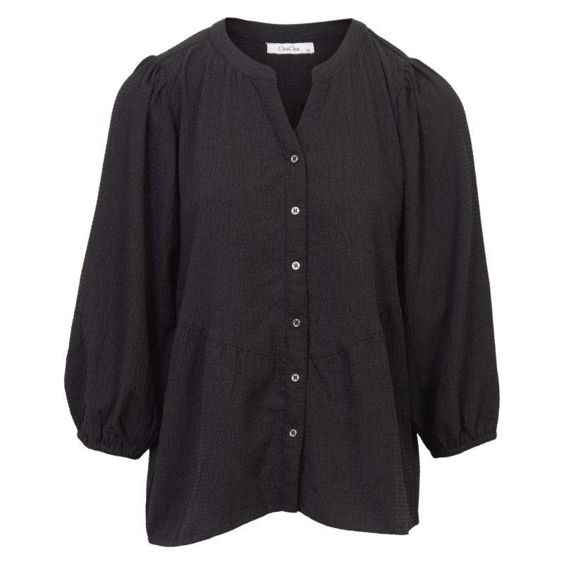 Dame Bluse Plus Size  Black fra Zbyz hos dansk.dk 5714470198482