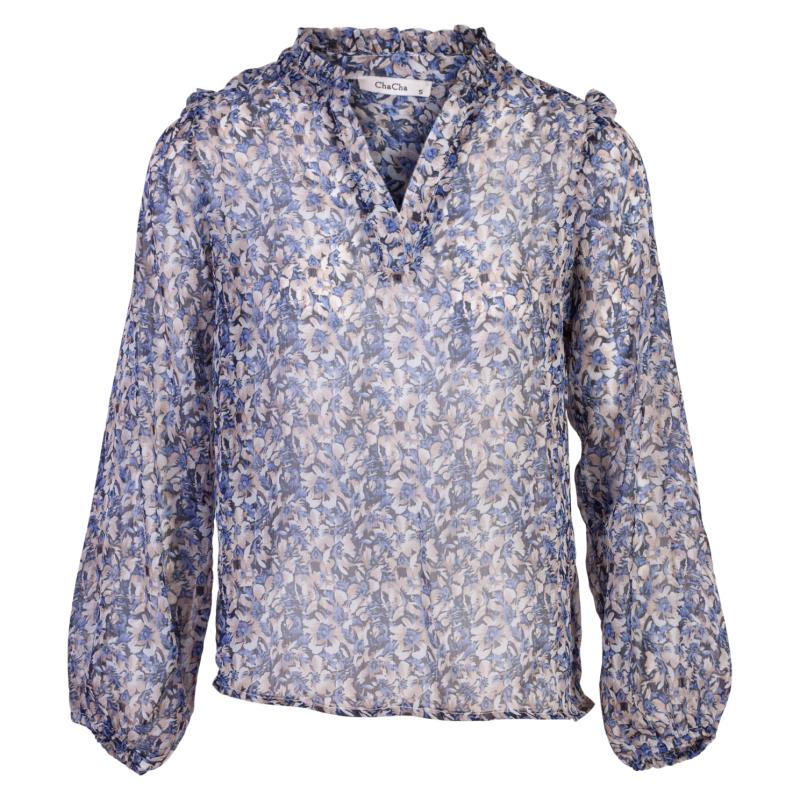 Dame Bluse Plus Size  Blue fra Zbyz hos dansk.dk 5714990083046