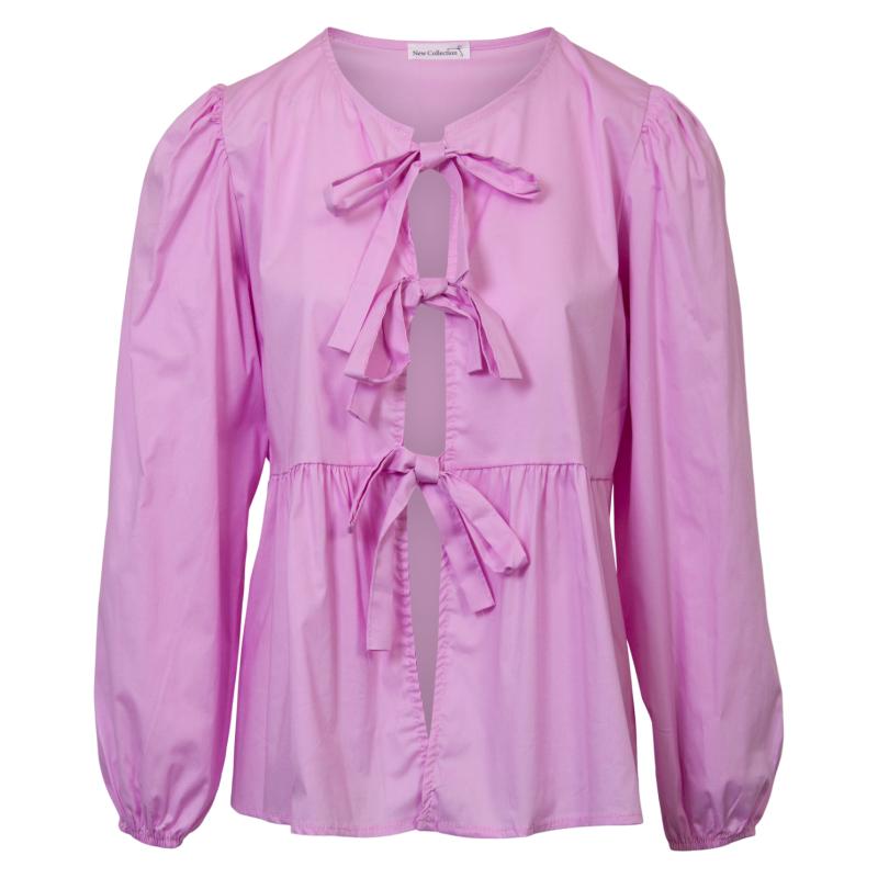 Dame Bluse  Pink  Onesize fra Nn hos dansk.dk 5714470193456