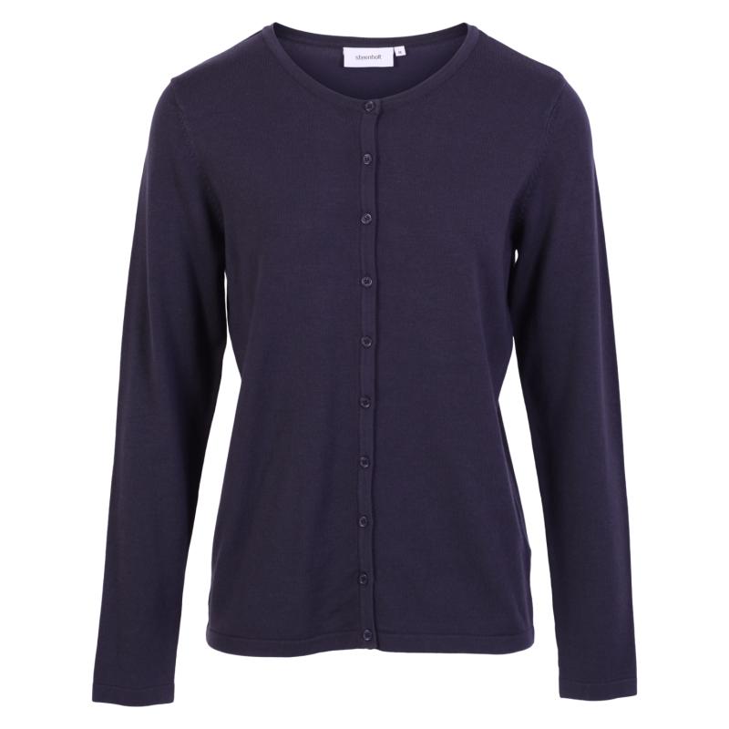 Cava Dame Cardigan Plus Size  Navy fra Steenholt hos dansk.dk 5712985527797