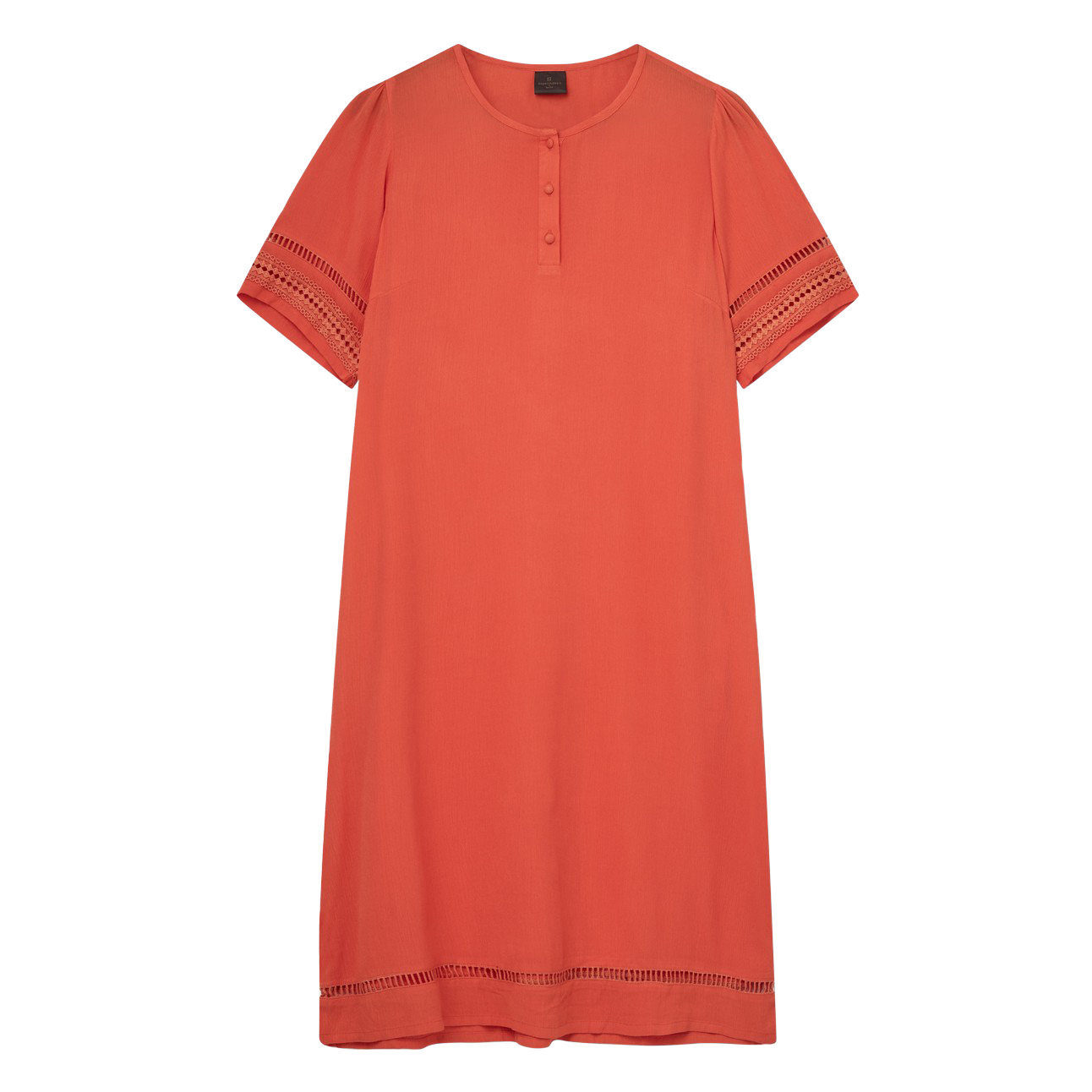 Bea Dame Kjole  Neon Orange fra Kopenhaken hos dansk.dk 5714825265739