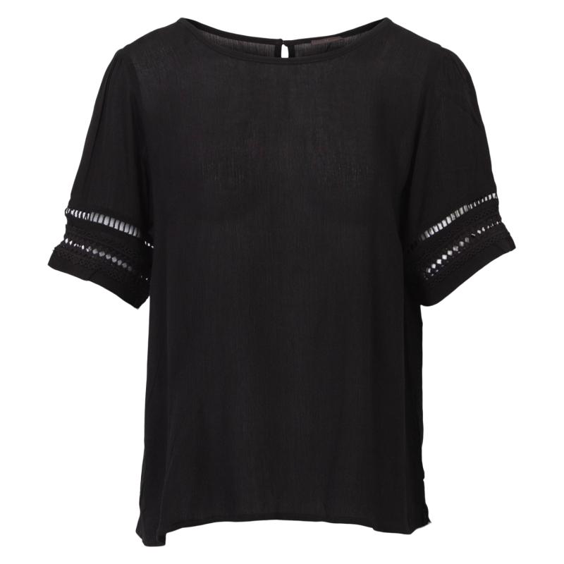 Bea Dame Bluse  Black fra Kopenhaken hos dansk.dk 5714825265487