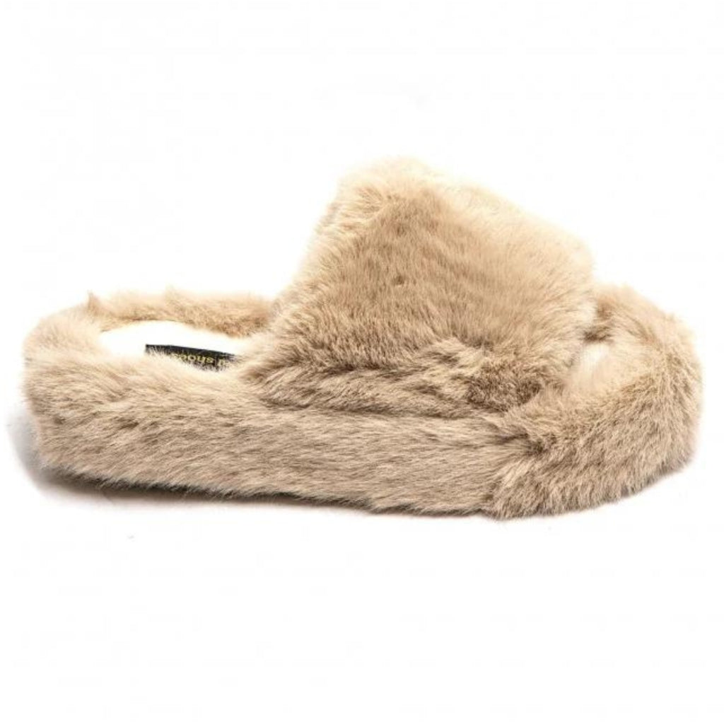 Adele Dame Hjemmesko  Kaki fra Shoes hos Klædeskabet.dk 5715406577043