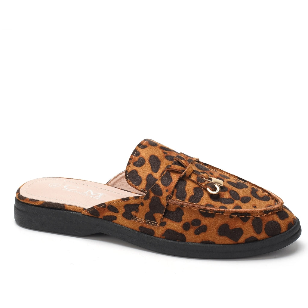 Alexa Dame Loafers   Leopard fra Shoes hos Klædeskabet.dk 5715406781785