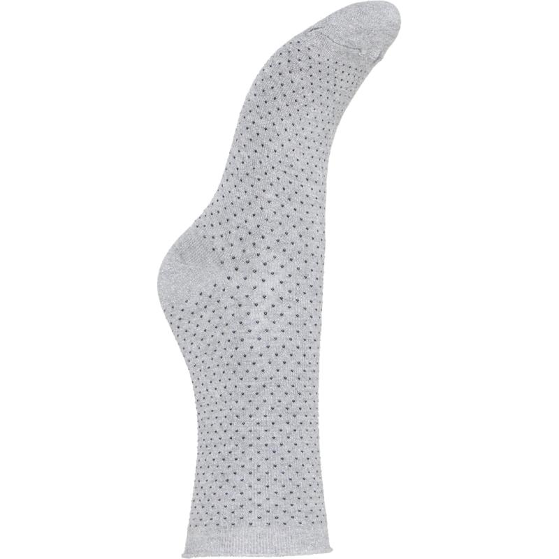 :young Dame Strømper Bawli  Grey Dots Sock fra B.young hos Klædeskabet.dk 5715574004815