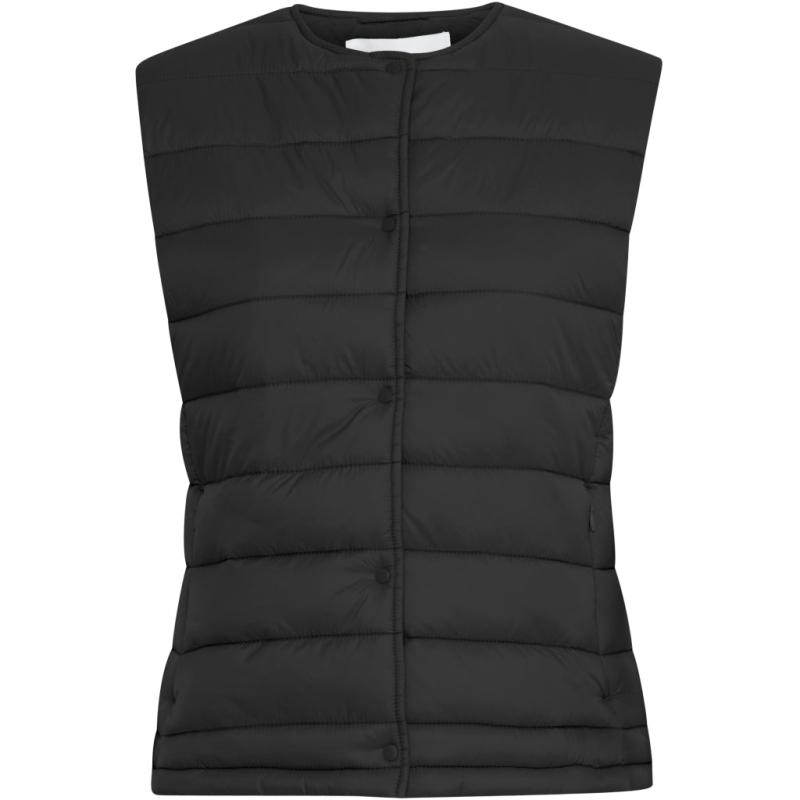 :young Dame Vest Byberta  Black fra B.young hos Klædeskabet.dk 5715574383422