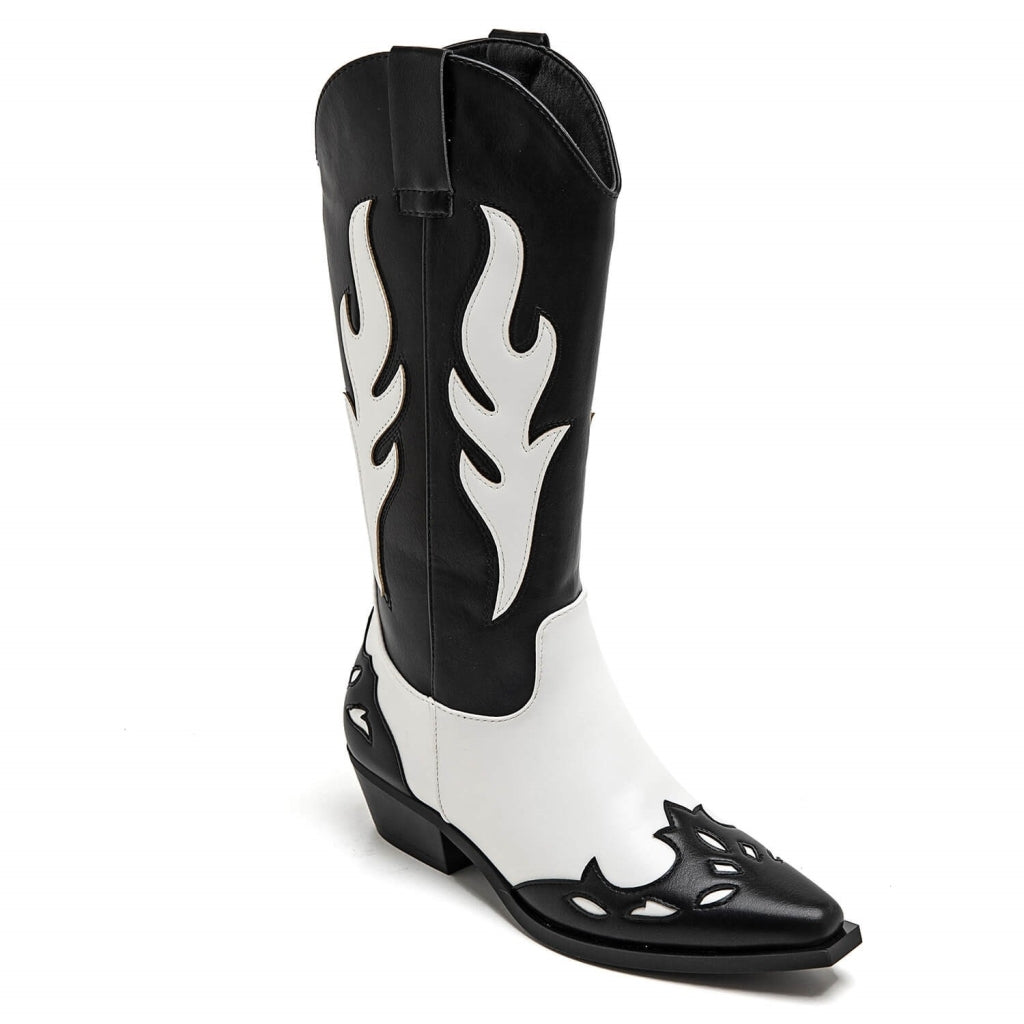 Abby Dame Cowboystøvle  Black fra Shoes hos Klædeskabet.dk 5715406422817