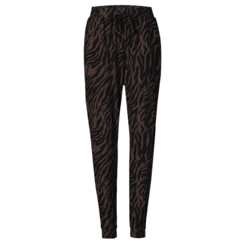Dame Bukser Alma  Dark Brown Zebra fra Liberté hos Klædeskabet.dk