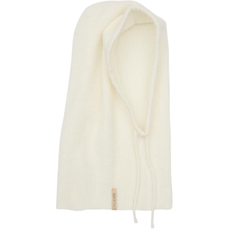 Dame Balaclava Mdcfiluca Fmhk  Offwhite fra Marta Du Chateau hos Klædeskabet.dk 5715406560076