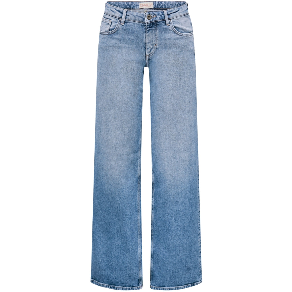 Dame Jeans Onljuicy  Light Blue Denim fra Only hos Klædeskabet.dk 5715428100229