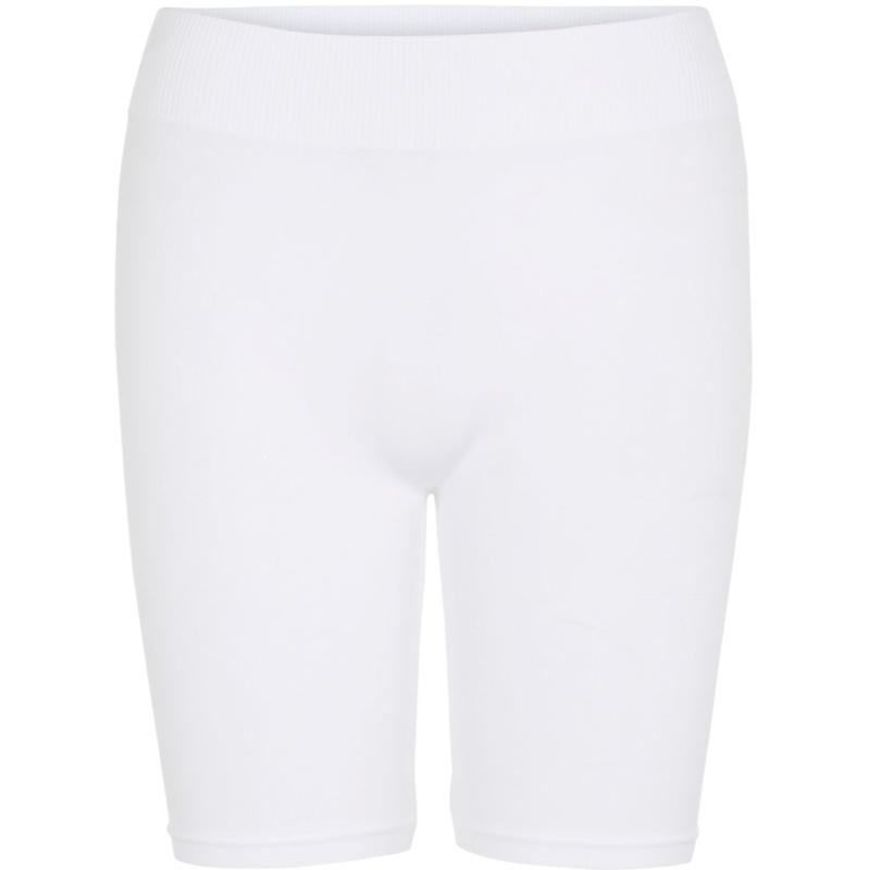 Dame Shorts Pclondon  Bright White fra Pieces hos Klædeskabet.dk 5713449295184