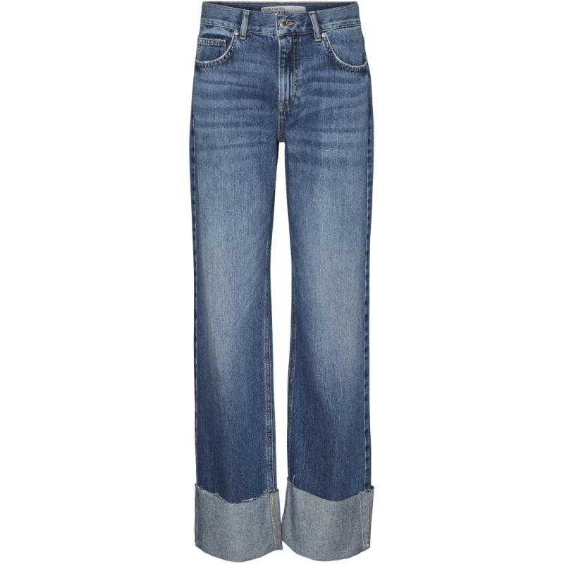 Dame Jeans Vmallison  Medium Blue Denim fra Vero Moda hos Klædeskabet.dk 5715672864847