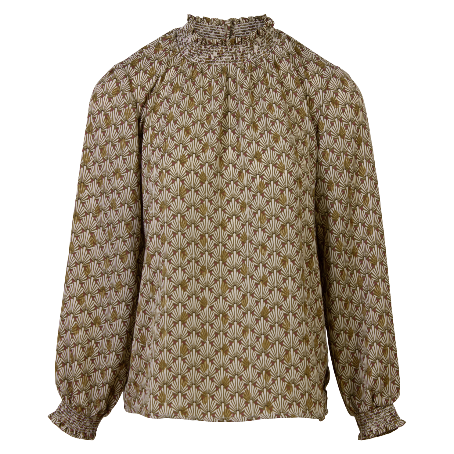 Dame Bluse Plus Size  Brown fra Zbyz hos dansk.dk 5714990144129