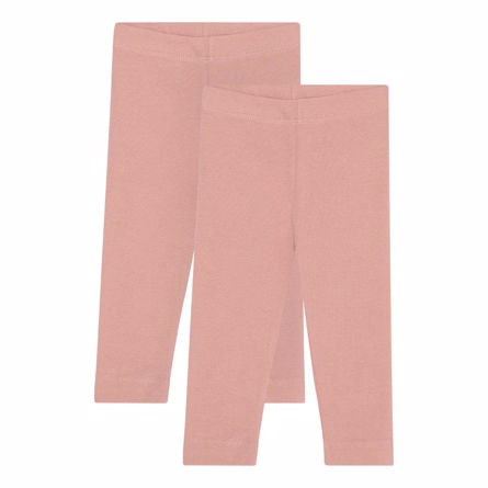 2 Pak Leggings Varm Lyserød fra Birkholm
