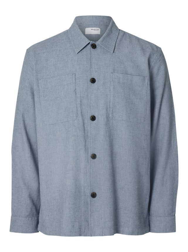 Slh Brody Sun Overshirt Ls Noos fra Selected