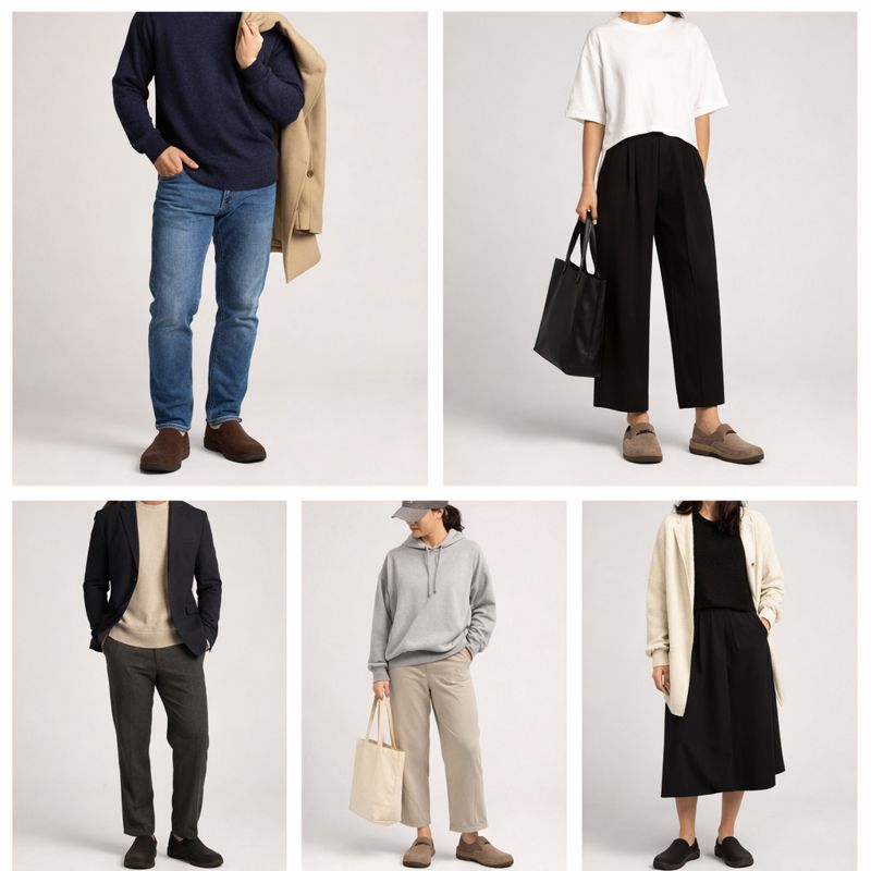 Outfit-inspiration: 5 komplette looks med Birkenstock Boston